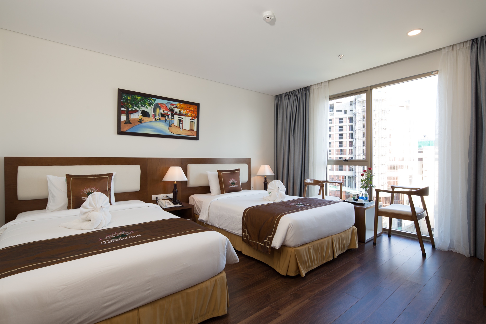 Deluxe Twin Room Partial Sea View #3