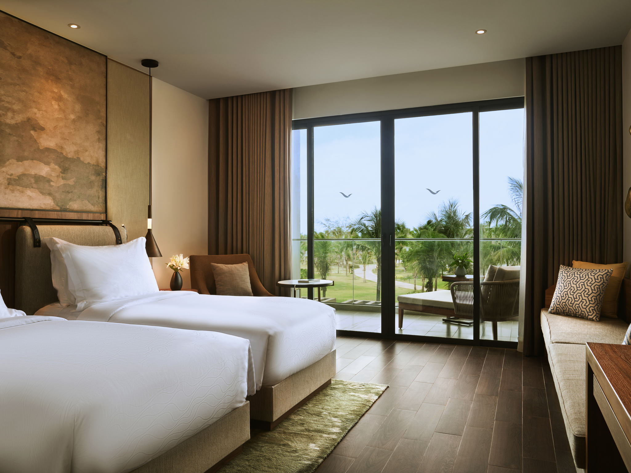 Superior Twin Room Garden View with Balcony #1