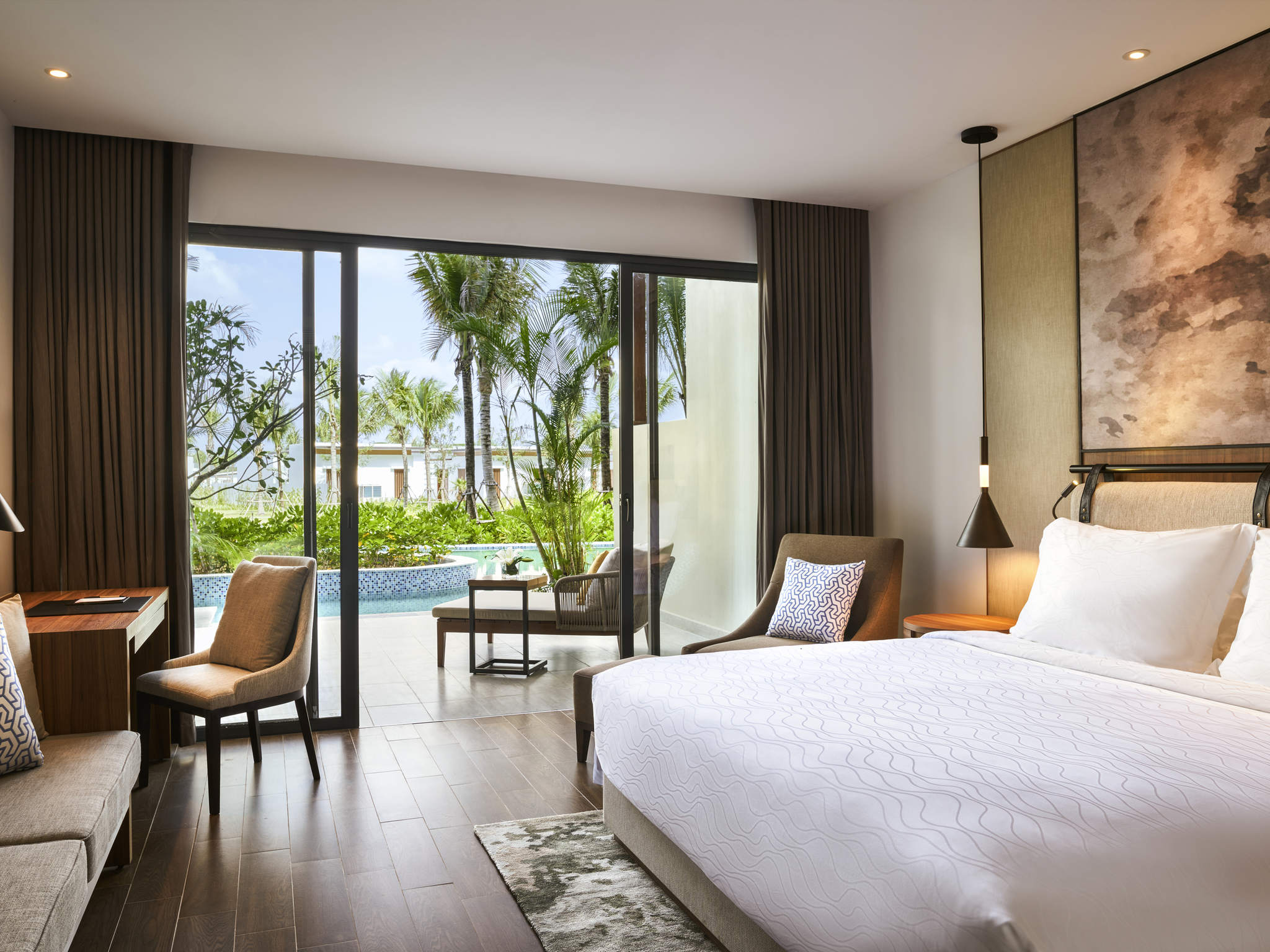 Superior King Room with Direct pool Access #1